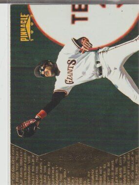 Barry Bonds 1997 Pinnacle S. F. Giants #97